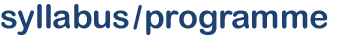 Syllabus